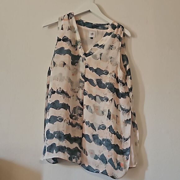 Cabi 5035 sheer tank top M - Picture 1 of 5